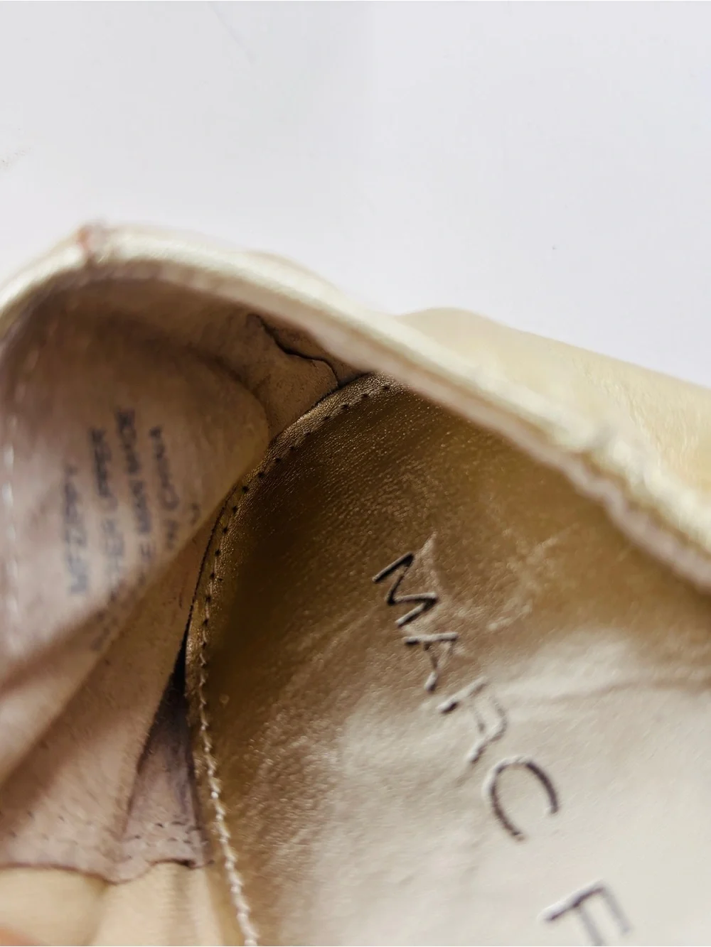 Marc Fisher  Ballet Flats Pewter Size 8.5M
